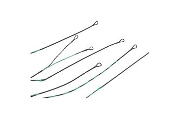 Image of Americas Best Bowstrings Premium String Set, Green/Black Bowmadness 30 PSE-BM30-CSPR