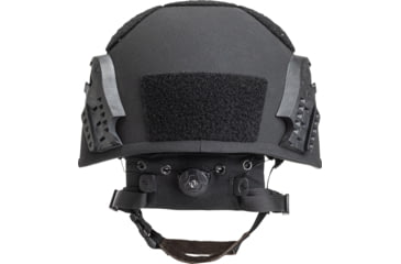 Image of ArmorSource Aire Le - Law Enforcement Ultra-Lightweight Fully Loaded Reguar-Cut Ballistic Helmet, Black, X-Large, AIRELE-RCXL-R10P2-R-W3-V-BK
