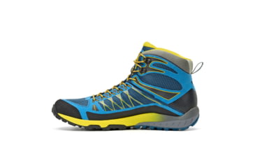 Image of Asolo Grid Mid GV Hiking Shoes - Mens, Indian/Teal/Yellow, 9 US, A40516-898-090