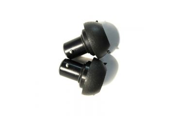 Atlas Bipods Atlas Standard Rubber Feet, Pair 2, Black, BT32