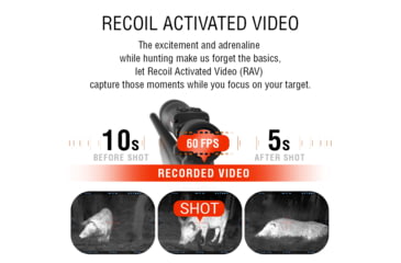 Image of ATN Thor 5 XD LRF 4-40x 1280x1024 12 Micron Smart HD Thermal Rifle Scope, 30mm Tube w/ Xtreme Definition 1.3 Megapixel Sensor, Multiple Patterns &amp; Color Options Reticle, Black, TIWST51210LRF