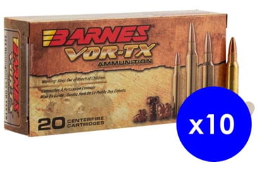 Barnes Vor-Tx 5.56x45mm NATO 62gr TSX BT Rifle Cartridges - 20 Rounds