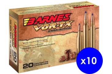 Image of Barnes Vor-TxRifle Cartridges, 6.5 Creedmoor, TTSX Boat Tail, 120 Grain, 200 Rounds