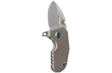 Image of Benchmade Sibert 756 Micro Pocket Rocket Folding CPM-20CV Plain Blade Knife, Overall Length 4.83 in, Gray, 756