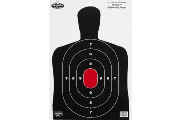 birchwood casey dirty bird shadow targets bc27 12x18 inch 100 per