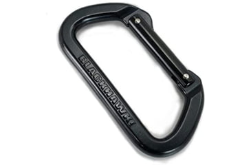 BlackHawk Non-Locking Carabiner, 7/16 in, Aluminum, 98NC01BK