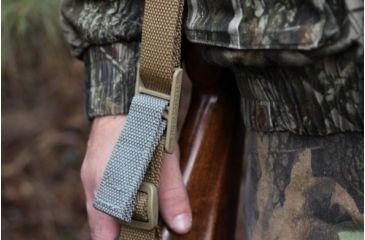 Image of Blue Force Gear Vickers Combat Applications Padded Sling w/Nylon Adjuster, Coyote Tan, VCAS-200-OA-CB