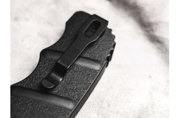 Image of Boker Plus Kalashnikov OTF Bowie Automatic Folding Knife, 3.54in, D2, Aluminum Black Handle, 06EX350