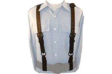 Boston Leather Policeman Leather Suspenders B | $8.00 Off w/ Free ...