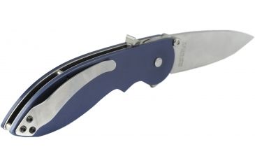 6-Browning 355 Backdraft Assisted Open Knife - Blue w/ 3.25in Blade
