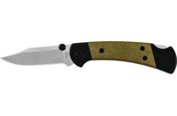 Image of Buck Knives 112 Ranger Sport Knife, 3in, S30V Stainless Steel, Straight, Micarta, Satin, 0112GRS5B/13295