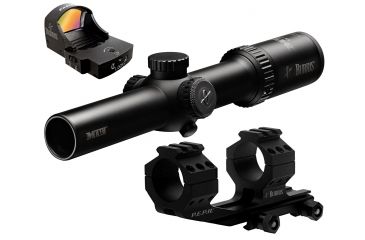 Image of DEMO Burris FastFire Combo - MTAC 1-4x24 Rifle Scope w/ FastFire II Reflex Sight &amp; PEPR Mount