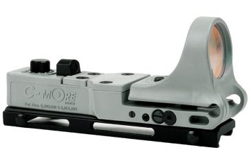 Image of C-MORE Railway Red Dot Sight w/Click Switch, Gray, 12 MOA CRWG-12