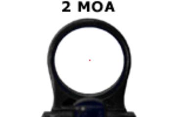 Image of C-MORE Railway Red Dot Sight w/Click Switch, Blue, 2 MOA CRWBB-2