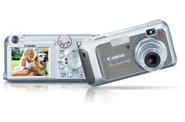 Image of Canon PowerShot A460 5.0 MP 4x Optical Zoom Digital Camera Kit 1778B001