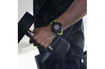 Image of Casio Tactical G-Shock Black/Yellow Multi-Sport Watch, Biomass Plastic, 145-215mm, GBDH20001A9