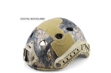 Image of Chase Tactical Bump Helmet Non Ballistic, Digital Woodland, One Size, CT-BUMP1-DW