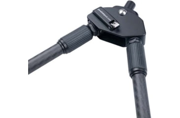 Image of Christensen Arms Javelin Carbon Fiber Javelin Pro Hunt Bipod, Long, Black, Medium, 230-00073-01