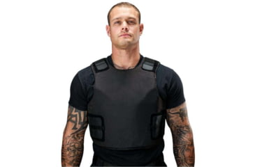 Image of Citizen Armor Covert Body Armor and Carrier, C3 Standard IIIA, Black, Medium, AT-S103BK