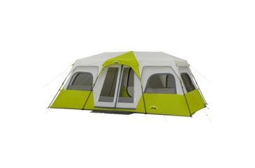 Image of Core Equipment 12 Person Instant Cabin Tent, Green/Gray, 18 x 10 ft, 40027