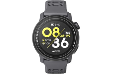 Image of COROS Pace 3 GPS w/Silicone Band Sport Watch, Black, WPACE3-BLK