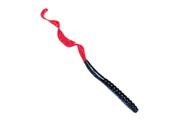 Image of Culprit Culprit Original Worm, 7.5 in, 13 Pack, Black Red Tail, C720-27