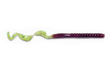 Image of Culprit Original Worm Worm, 10, 7.5in, Pumpkin Seed/Chartreuse Tail, C720-A1