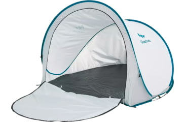 Image of Decathlon Quechua Pop-up Camping Beach Shelter Cool &amp; Blackout, White, XL, 4006567