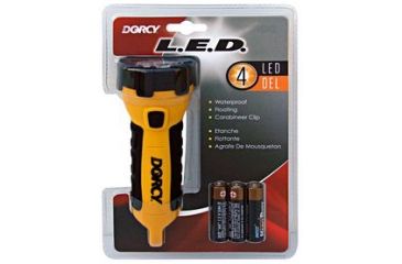 dorcy flashlight battery installation
