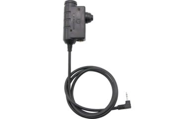 Earmor Tactical PTT Moto 1 Pin Radio Application, Black, M51-M1