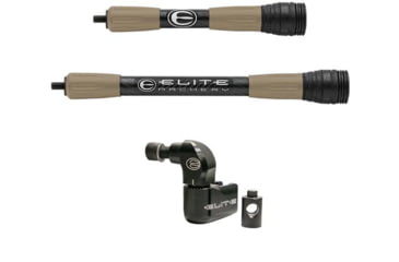 Image of Elite Archery Elite Carbon Stabilizer Kit, Sienna Brown, 8/11in, SR-KT-00006