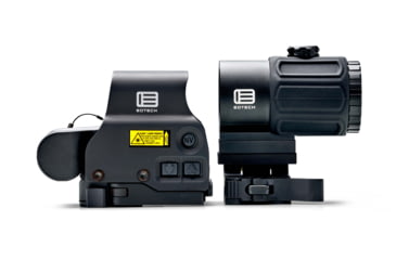 Image of EOTech HHS-VI Complete System Red Dot Sight w/EXPS3-2 HWS, G43 Magnifier w/ QD Switch-To-Side Mount, Black, HHS VI