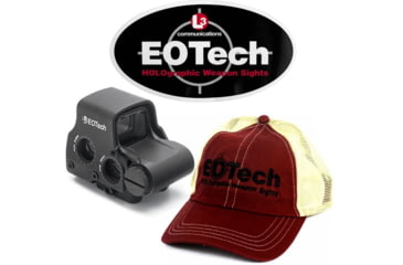 Image of EOTech XPS 2 Red Dot Sight w/ Eotech Trucker Hat and  Eotech Sticker 
