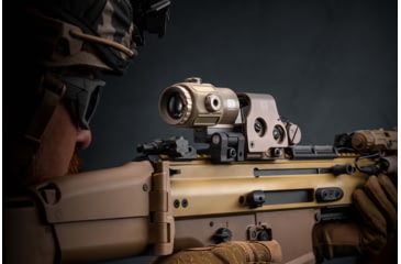 Image of EOTech HWS EXPS 3 Circle Red Dot Sight, 2 Dot Reticle, w/Standard, Tan, EXPS3-2TAN