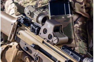 Image of EOTech HWS EXPS 3 Circle Red Dot Sight, 2 Dot Reticle, w/Standard, Tan, EXPS3-2TAN