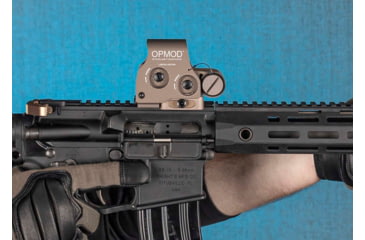 Image of EOTech OPMOD EXPS 3 Holographic Reflex Red Dot Sight, 1 MOA Dot Reticle, Tan, EXPS3-4 TAN OP