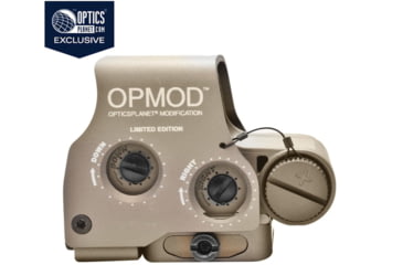 Image of EOTech OPMOD EXPS 3 Holographic Reflex Red Dot Sight, 1 MOA Dot Reticle, Tan, EXPS3-4 TAN OP