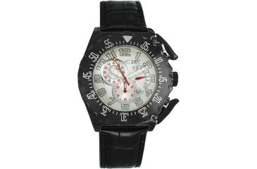 Image of Equipe Q301 Paddle Watches - Men's - Timer, Date, and Weekday Subdials, Quartz, Black/White, One Size, EQUQ306