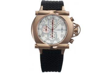 Image of Equipe Q601 Rollbar Watches - Men's - Timer and Date Subdials, Quartz, Rose Gold/White, One Size, EQUQ606