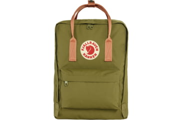 Image of Fjallraven Kanken Daypack, Foliage Green/Peach Sand, One Size, F23510-631-241-One Size