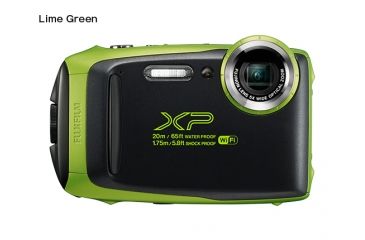 Image of Fujifilm FinePix XP130 Underwater Digital Camera, 16.4 MP, 1080p Full HD Video, w/Optical Image Stabilization, Lime, 600019825