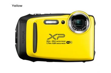 Image of Fujifilm FinePix XP130 Underwater Digital Camera, 16.4 MP, 1080p Full HD Video, w/Optical Image Stabilization, Yellow, 600019828