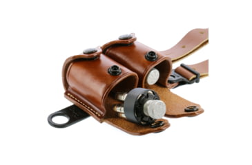 Image of Galco Miami Classic II Shoulder System, Ruger Security-Six, Ruger Service-Six, Ruger Speed-Six, S&amp;W K-Frame Revolver, Taurus 415/425 Tracker 445/450/617/627 Tracker/66, Right, Plain, Tan, MCII114