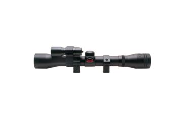 Image of Gamo Varmint Hunter Rifle Scope, 4x32mm, 1 inch Tube, Second Focal Plane, 30-30 Reticle, w/ Laser and Light, Black, 6212045154