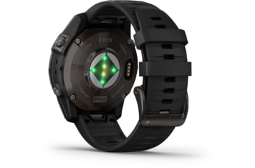 Image of Garmin Epix Pro Gen 2 - Sapphire Edition Watches, 47mm, Carbon Gray DLC Titanium w/ Black Band, 010-02803-10