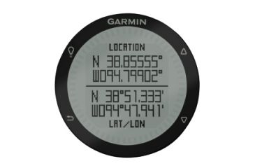 fenix 5 gps coordinates