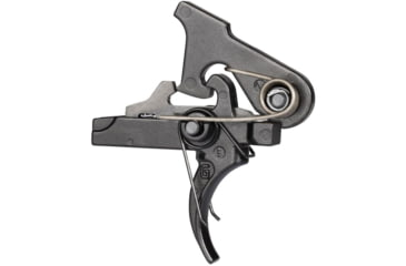 Image of Geissele 2 Stage Trigger, Curved, 4.5 lb Pull, Black, 05-145