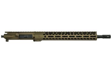 Ghost Firearms Elite Complete Upper Receiver, .300 Blackout, 16in, Pistol Length, 4150 Light HBAR Barrel, 1-8 Twist, 14in M-LOK Free Float Hand Guard, A2 Muzzle Device, Burnt Bronze, GF16E14GFR300BB