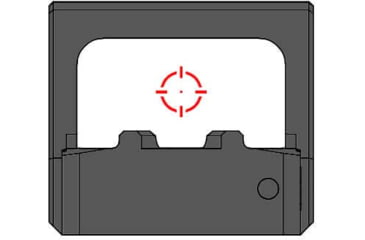 Image of Gideon Optics Rock Reflex Sights, 3 MOA Red Dot Reticle, Black, RK10RD