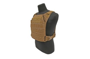 Image of Grey Ghost Gear Minimalist Plate Carrier, Coyote Brown, 0007-14